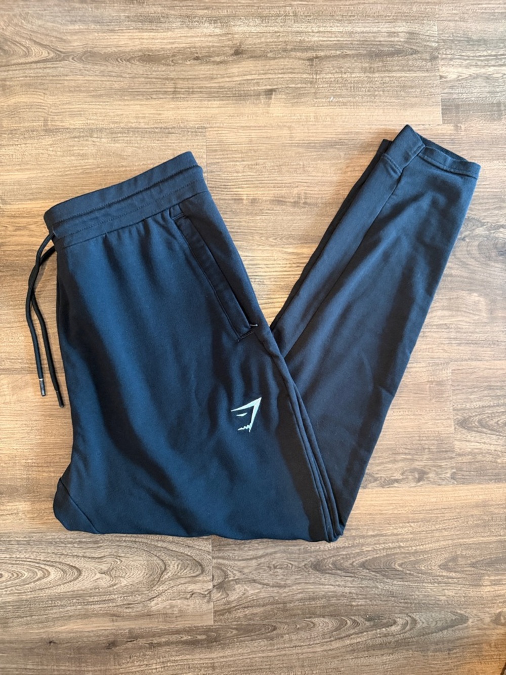 Gymshark Men’s Medium Black Joggers. Great Condition!